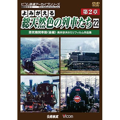 画像1: よみがえる総天然色の列車たち　第2章22　蒸気機関車篇〈後編〉 【DVD】