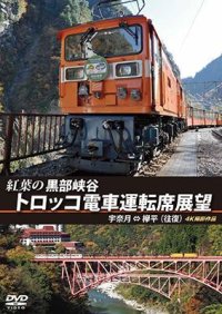 紅葉の黒部峡谷トロッコ電車運転席展望　宇奈月⇔欅平（往復）4K撮影作品【DVD】 