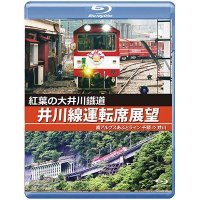 紅葉の大井川鐡道 井川線運転席展望　南アルプスあぷとライン 千頭 ⇒ 井川【BD】　